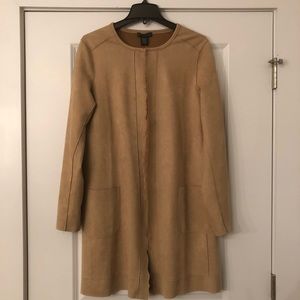 Tan, neutral lightweight coat